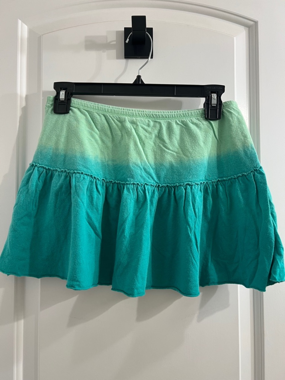 One Step Ahead Mint to Teal Ombre Circle Skirt